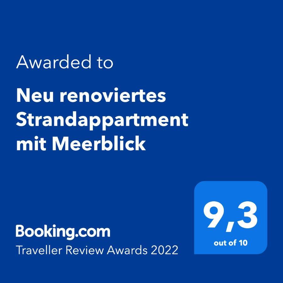 Neu Renoviertes Strandappartment Mit Meerblick Alcoceber Exterior photo